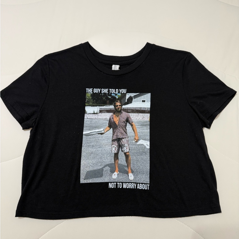 Barstools Daddy Gang Graphic Crop Top